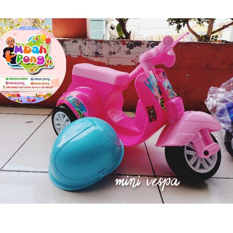 ✥ mini vespa,vespa murah,mainan vespa,mainan anak -anak ✻