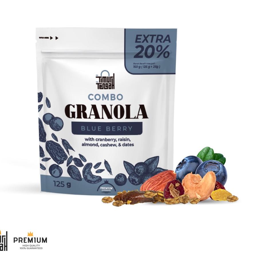 

Masih freshx4X8j Timur Tengah Granola Blueberry 125 gram Sereal Makanan Sehat