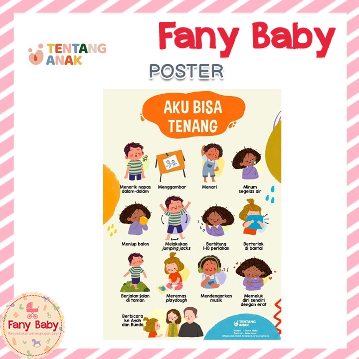 TENTANG ANAK POSTER - AKU BISA TENANG