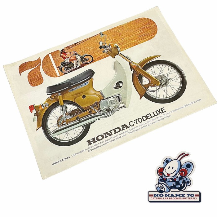 brosur honda c70 original
