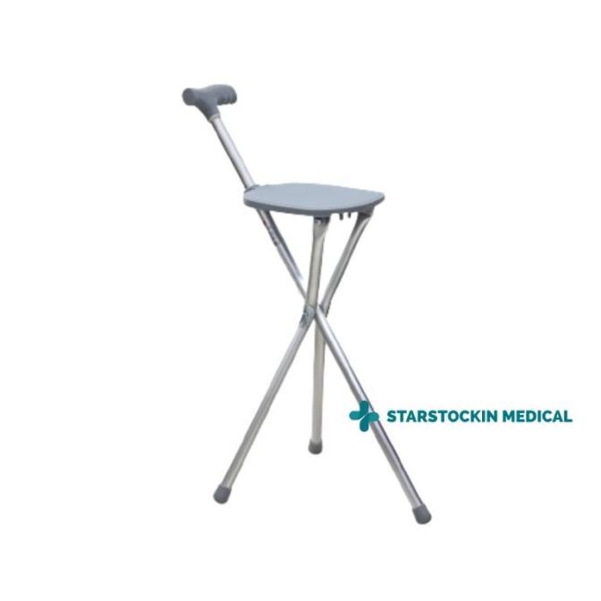 Tongkat Duduk Jalan Orang Tua Onemed