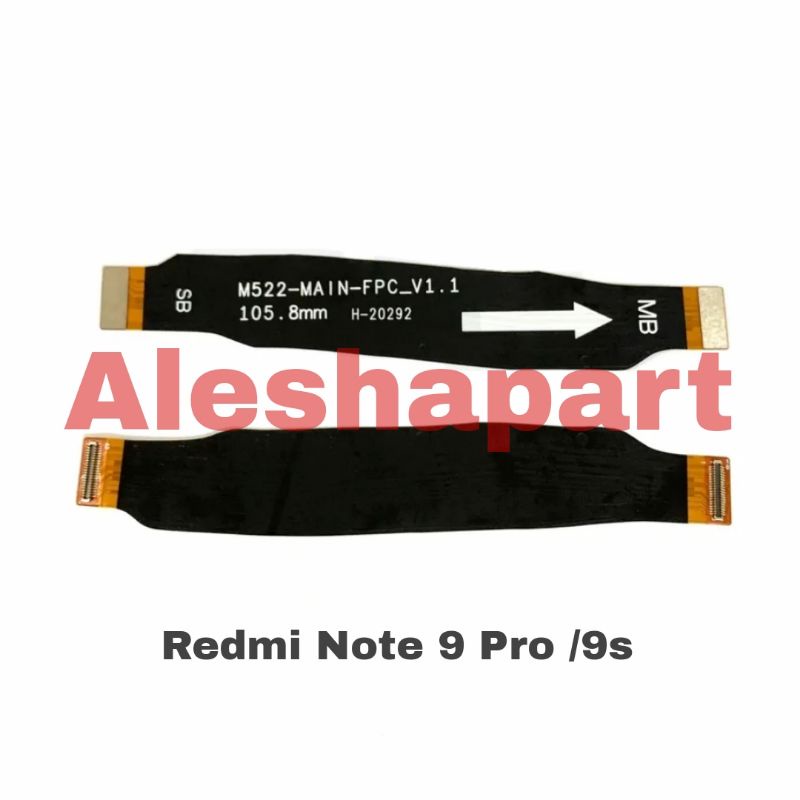 Flexible Lcd/UI Board/Flexible Mainboard Xiaomi Redmi Note 9 Pro/Note 9S