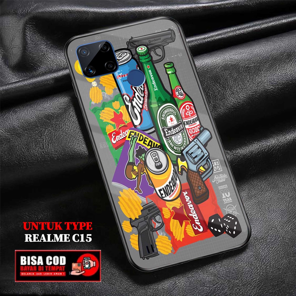 Case Realme C15 - AGM CASE - Fashion Case hp Realme C15 - Casing hp Realme C15 - Silikon hp - Pelind