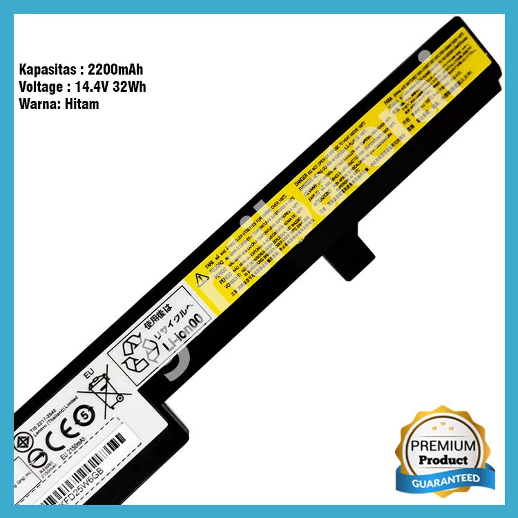 Baterai Lenovo B41-30 B41-35 B41-80 B40-45 B40-30 B50-40 B50-70 E41-80