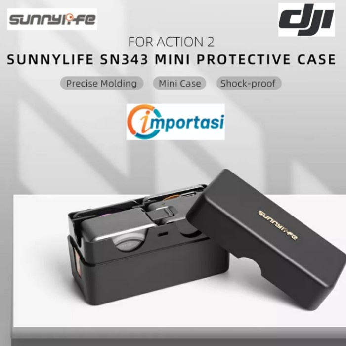 SUNNYLIFE Storage Hard Case DJI ACTION 2 Portable Carrying Protect Box