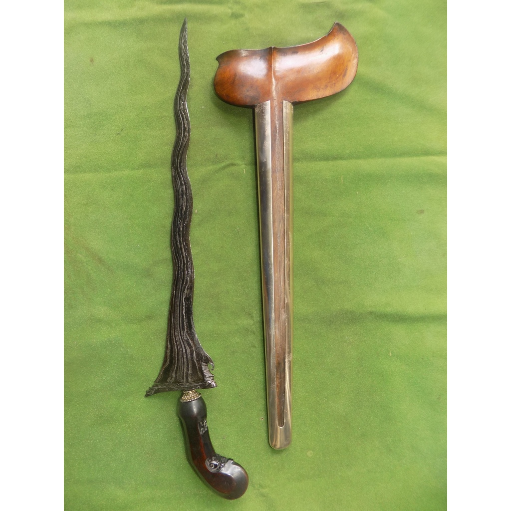 keris sempana pamor singkir era blambangan tua