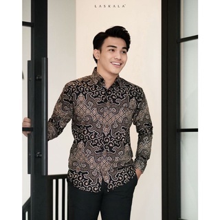 BATIK  Motif Satrio Kayangan Hem Atasan Kemeja Baju Batik Lengan PRIA Panjang