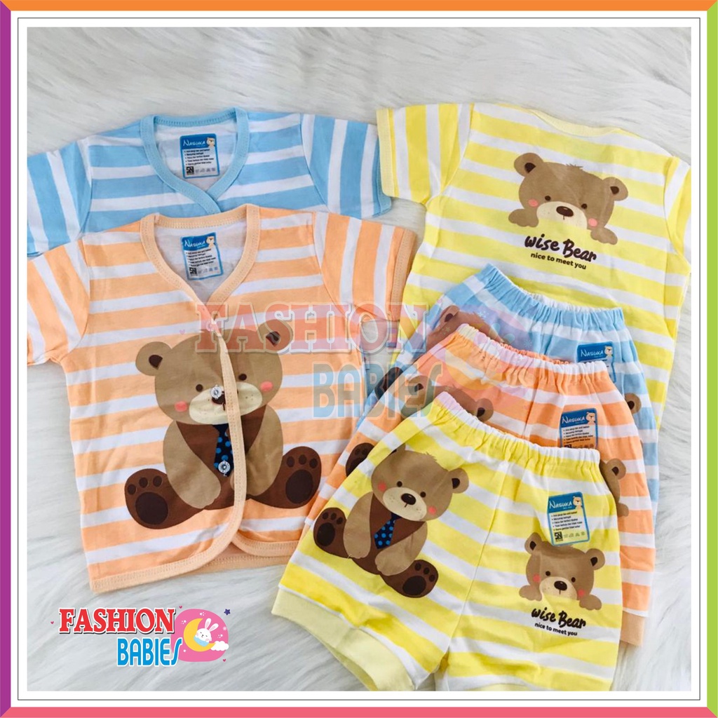❤ Fashionbabies ❤ BAJU BAYI TERBARU ll SETELAN PANJANG SIZE M/L NASUKA SNI ll SETELAN PENDEK M/L NASUKA PASCO SNI