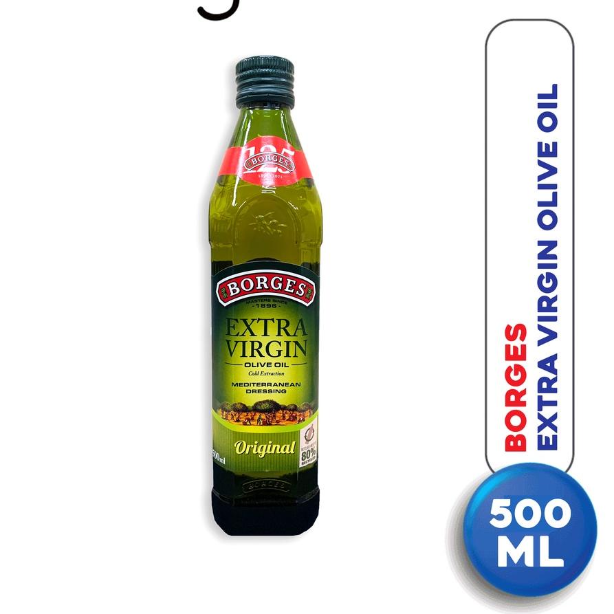

▲ BORGES Extra Virgin Olive Oil 500 ml Minyak Zaitun ➨