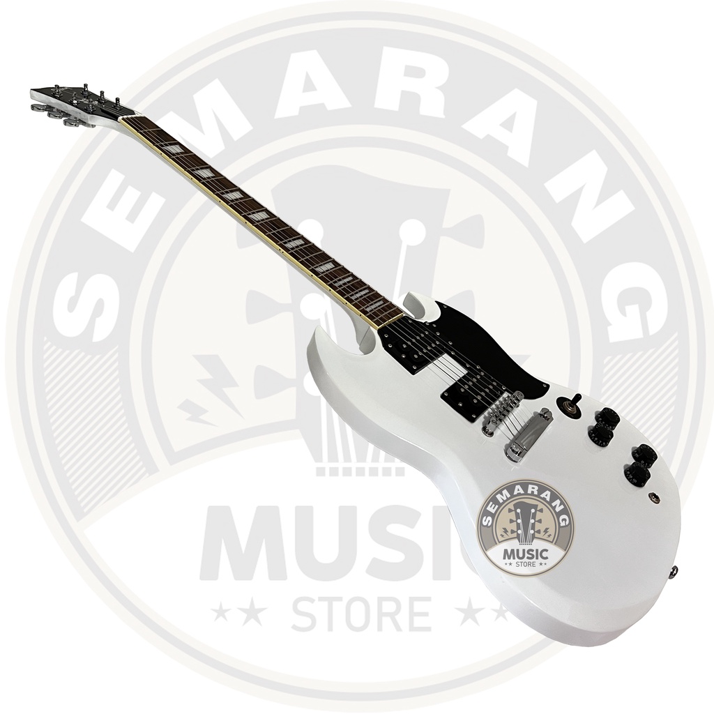 Gitar Elektrik Gibson SG White Custom Standart