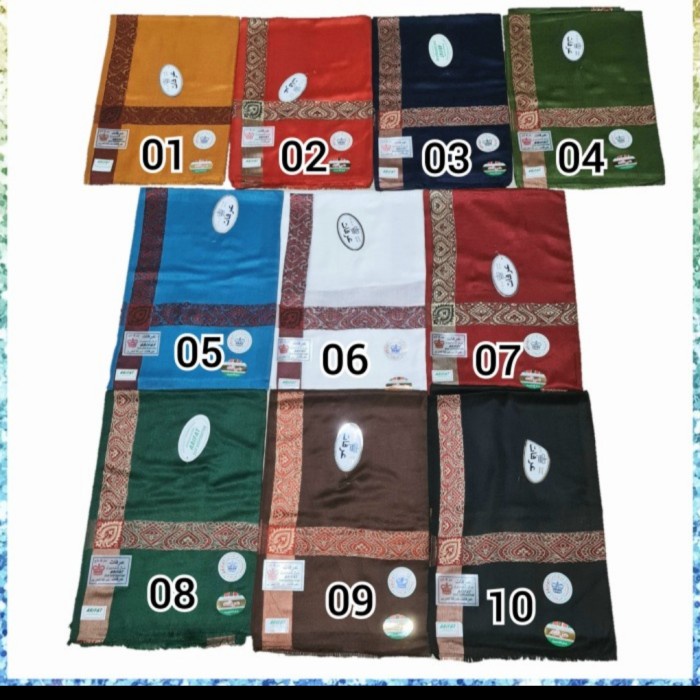 Sorban Sorban Kashmiri Warna Arifat Panjang / Sorban Warna (Color Shawl)(L3M3) BISA COD Sorban Terba