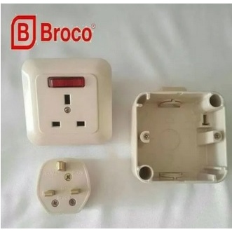 BROCO STOP KONTAK AC SET / AC SET BROCO STOP KONTAK AC - BROCO