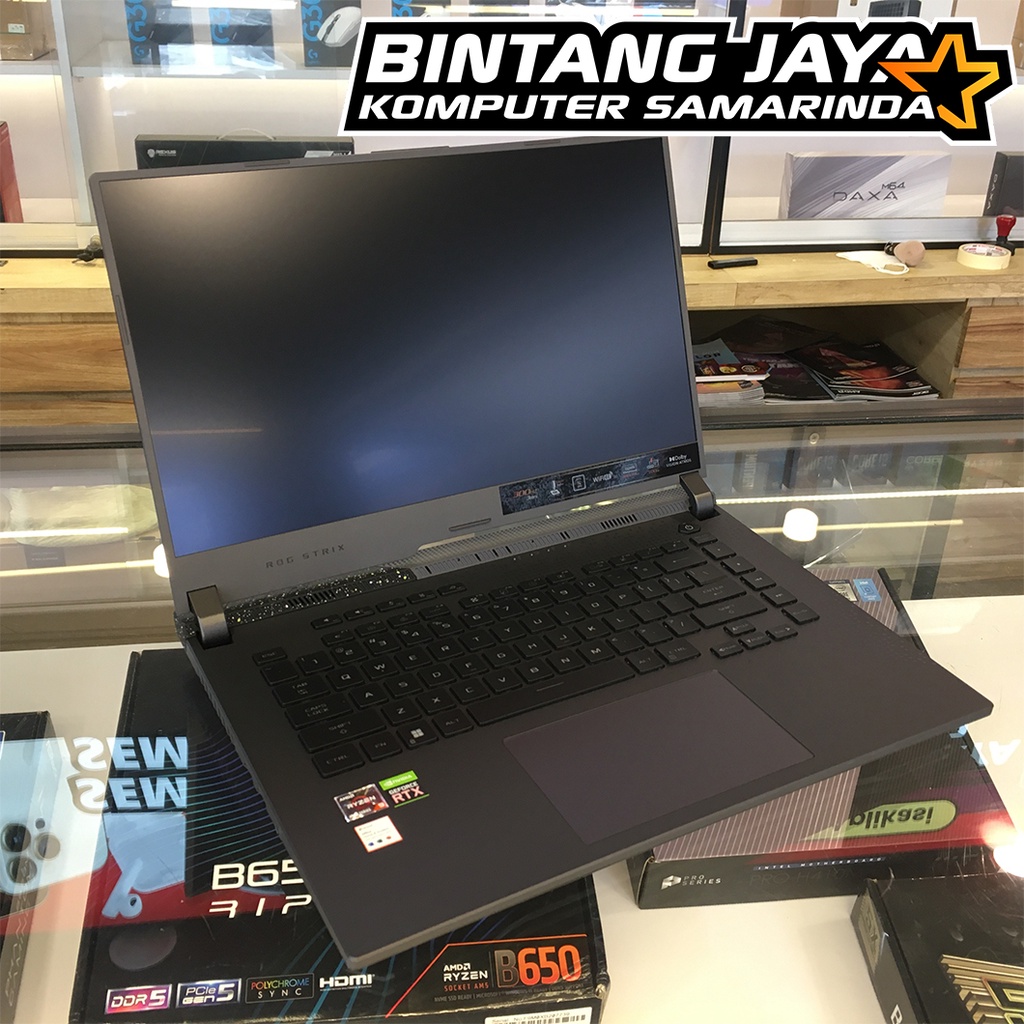 Laptop Gaming Asus ROG Strix G15 G513RM/AMD Ryzen 9-6900HX/16GB/1TB SSD/RTX3060 6GB/15.6″/W11+OHS