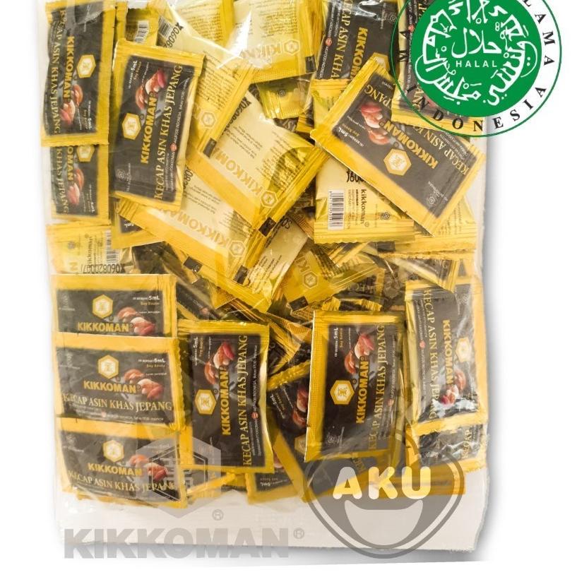 

Potongan spesial Kikkoman Soy Sauce Shoyu - Kecap Asin Khas Jepang Halal Sachet 5ml 100pc