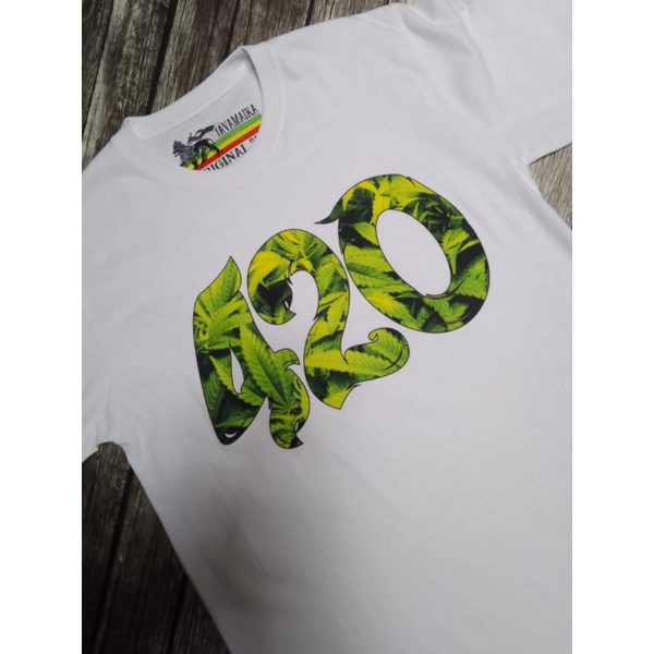 kaos 420 original white