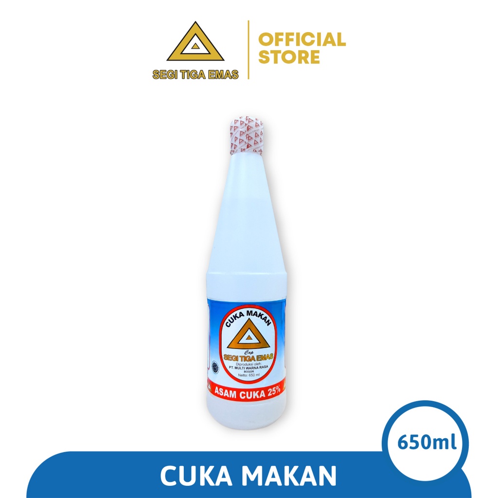 

Cuka Makan Segi Tiga Emas 650ml