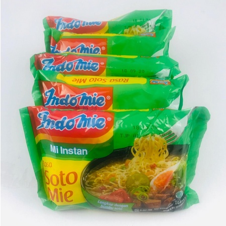 Paketan isi 5 pcs Indomie Rasa Soto Mie 70g / Mie Instan