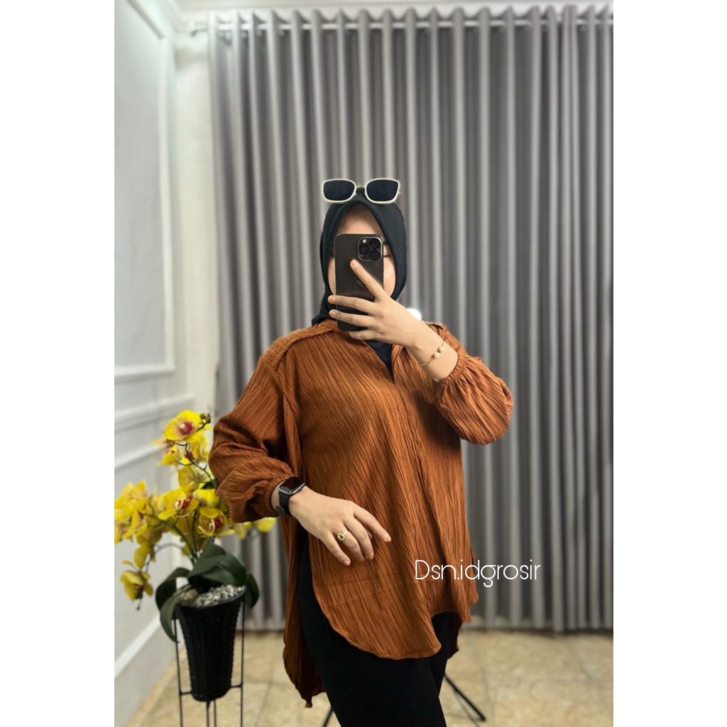 KEMEJA LADY CRUSH / BLOUSE LADDY CRUSH / OUTER KOREAN KEKINIAN