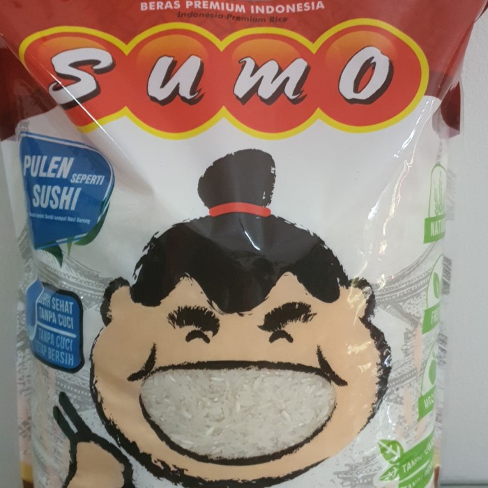 

beras sumo 5kg merah