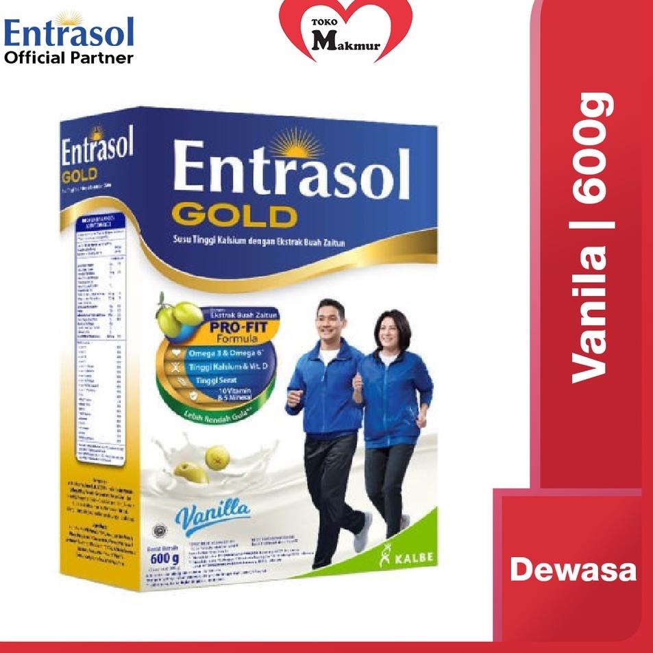 

✭ Entrasol Gold Coklat / Vanila 600gr / Toko Makmur Online ⅎ