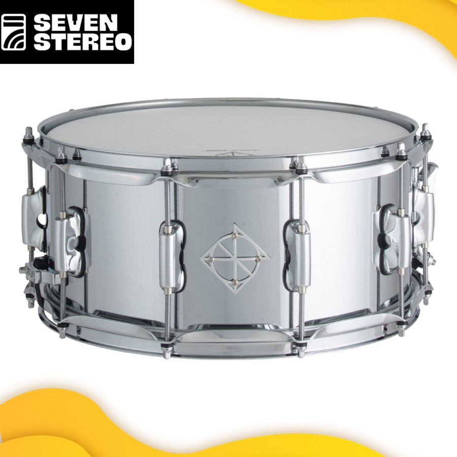 DIXON PDSCST654ST Cornerstone Series Snare Drum Steel 6.5 x 14