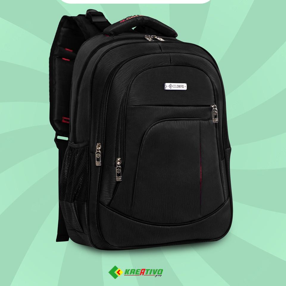 ● Tas Ransel Pria POLO Goldvers Tas Laptop 14 inch Backpack Kerja Original Import - Kreativo ➼