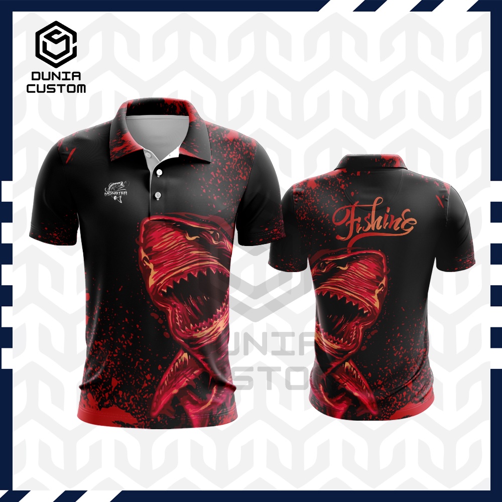 Baju Jersey Mancing Mania Free Custom Nama