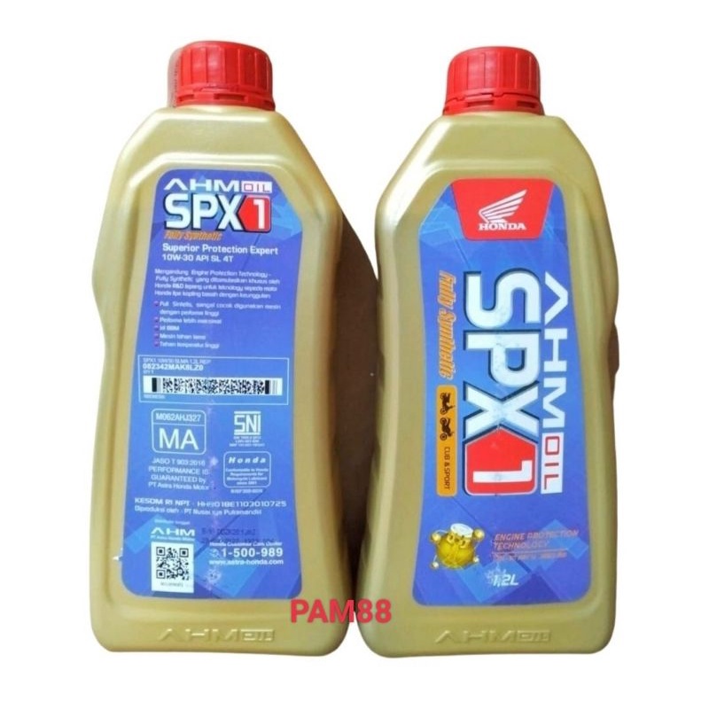 Oli Spx1..ukuran 1,2 liter sae 10 - 30 ( full syntetic  )