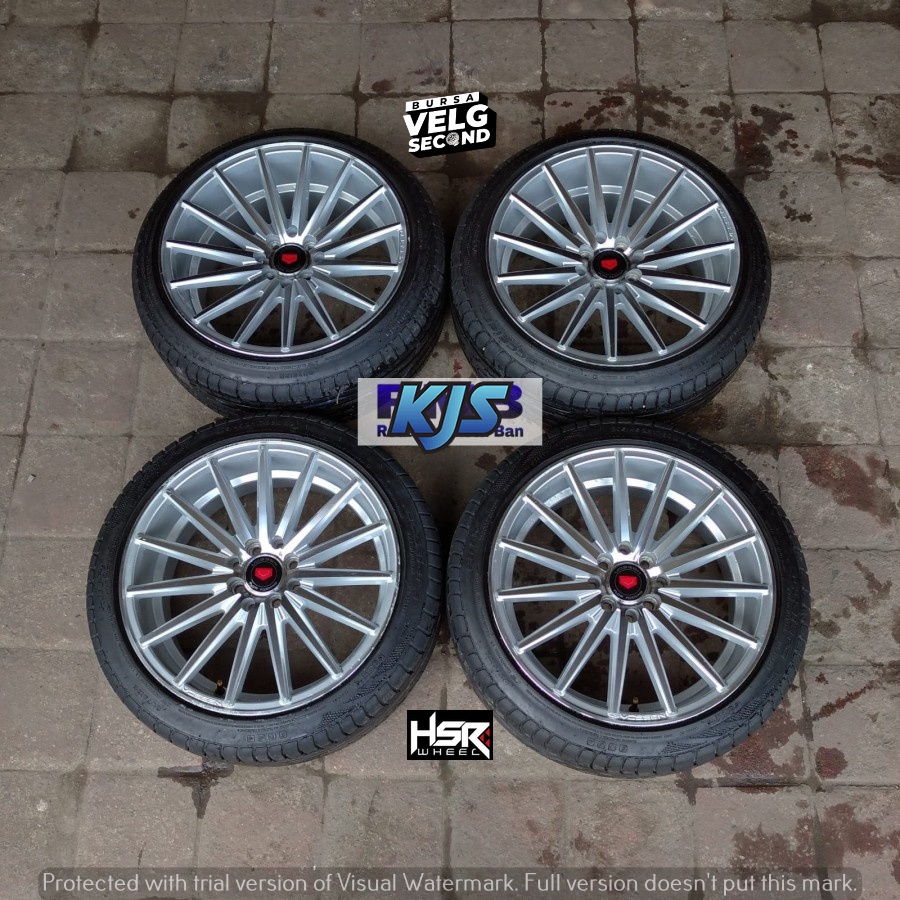 VOSSEN R17X7,5/8,5 8X100/114,3 SP + PHI 205 45 R17