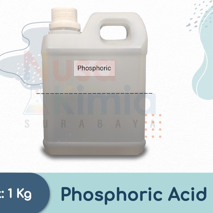 

● H3PO4 Fosfat / Phosphoric Ex China Food Grade 1 Kg ☼