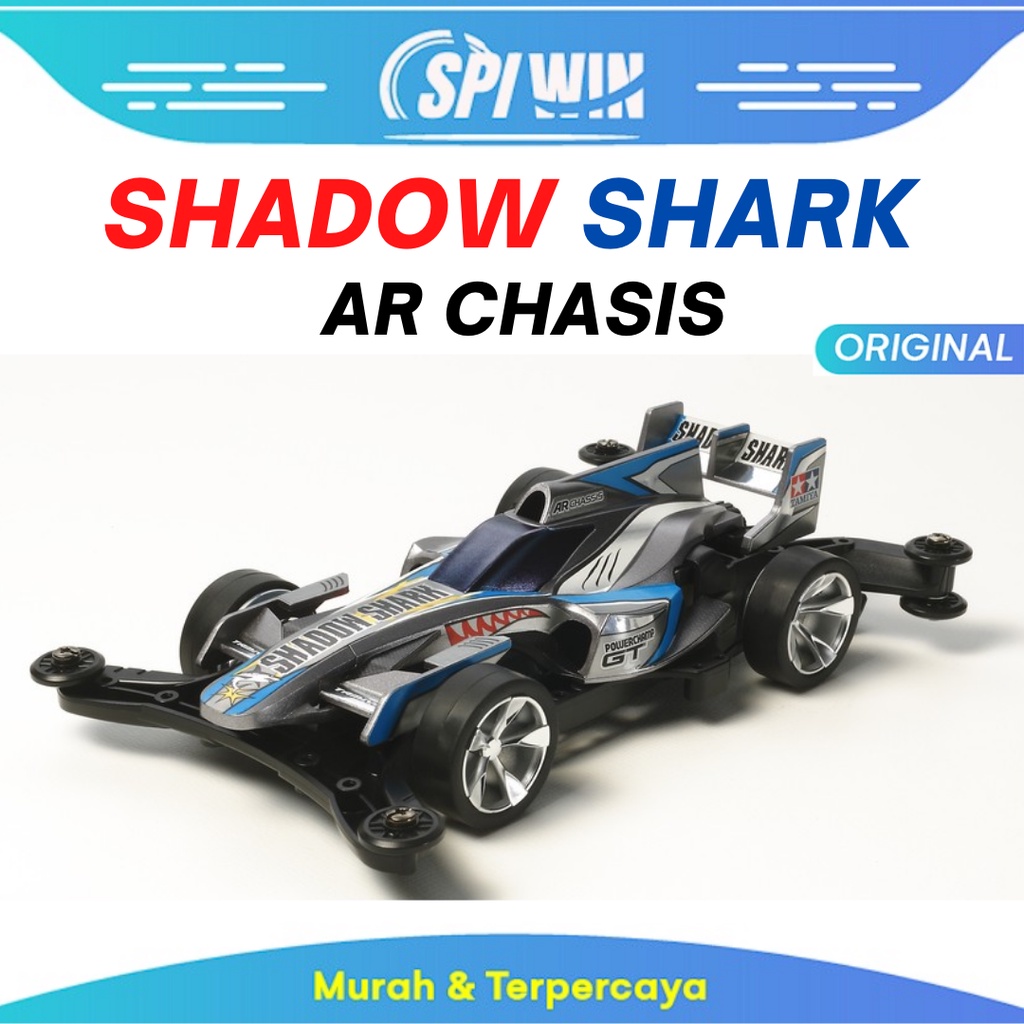Tamiya Mini 4WD Shadow Shark - AR Chasis 18704