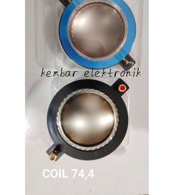 ✳ SPUL SPULL  TWITER 74.4 MM 74,4 RECONE KIT SPOL SPOLL TWETER ♘