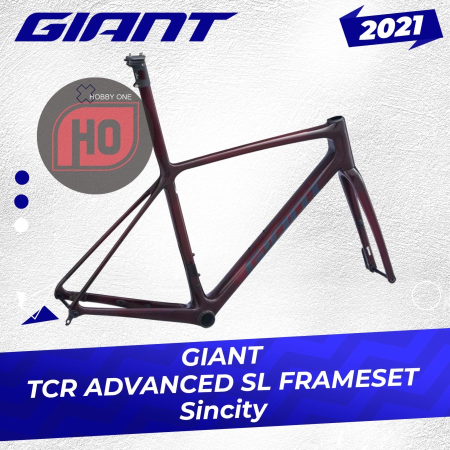 GIANT TCR ADVANCED SL DISC SINCITY FRAME SET 2021