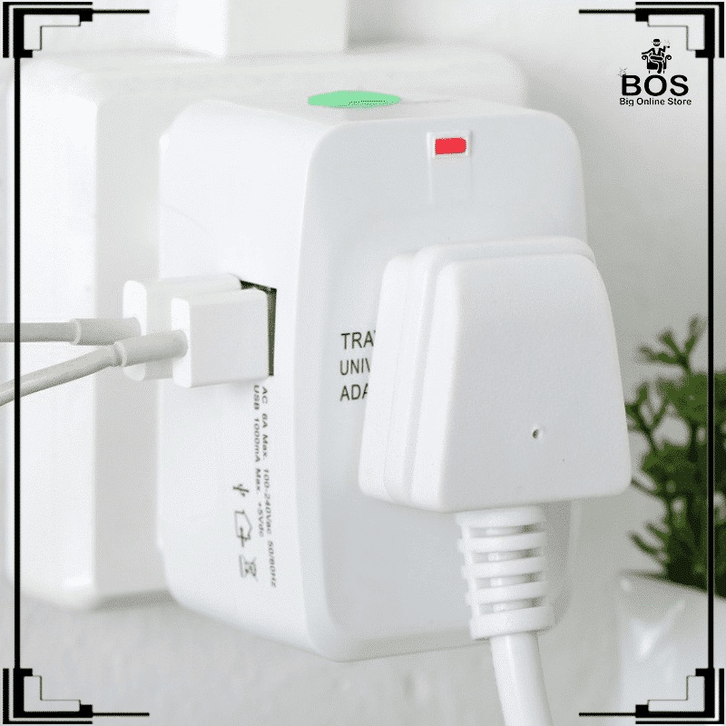 BOS TRAVEL ADAPTOR INTERNASIONAL COLOKAN UNIVERSAL / ADAPTER STEKER COLOKAN LISTRIK