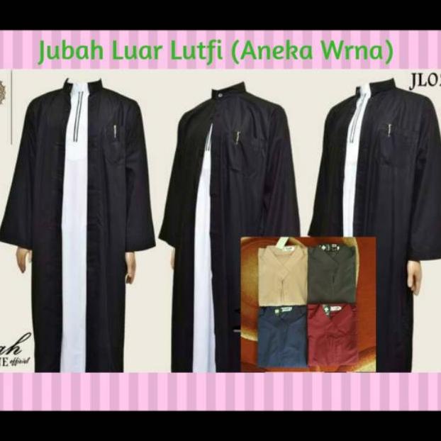 LARIS Jubah habib. Jubah luar  luaran pria Best Quality