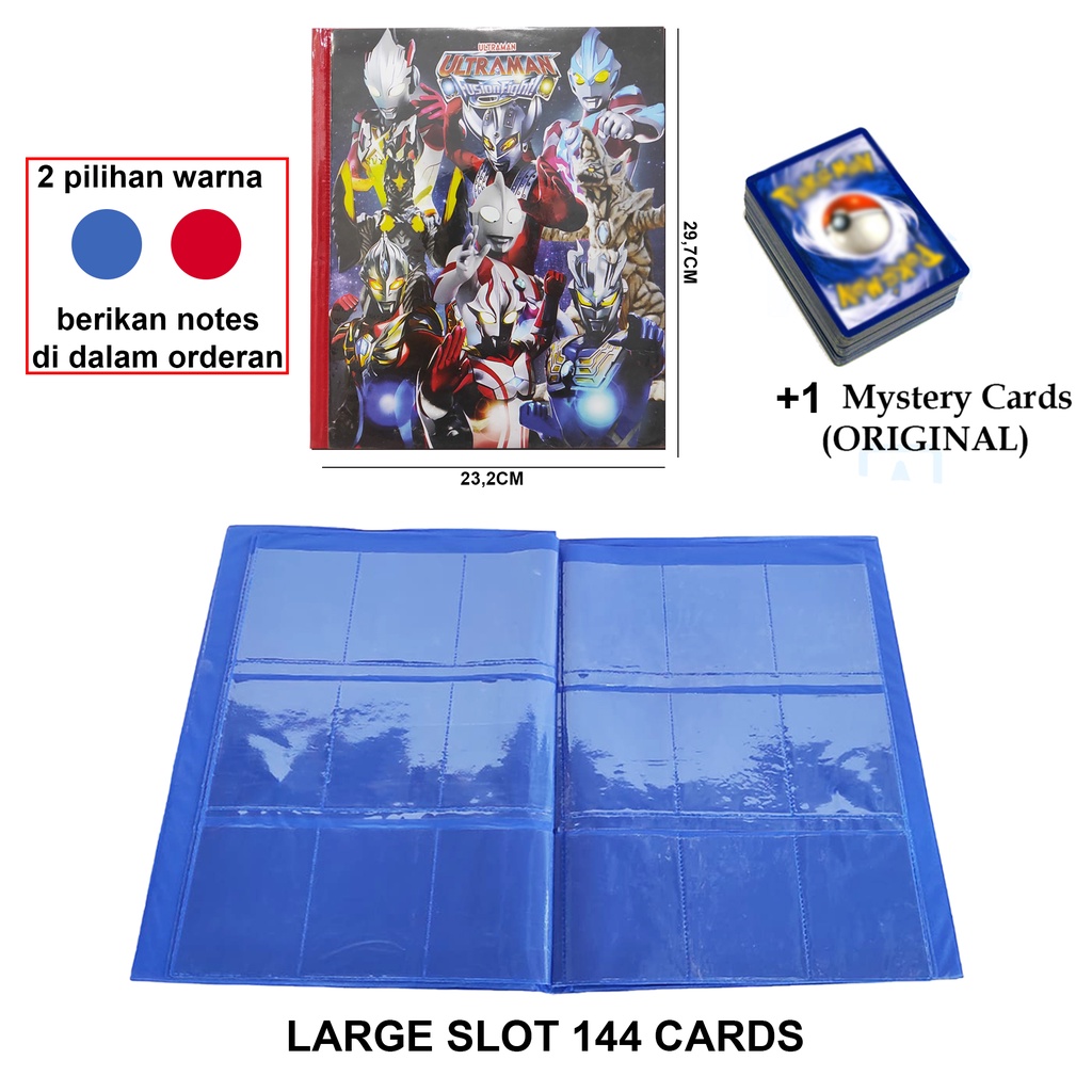 Promo Album Kartu Ultraman Zero / Buku Koleksi Mainan Kartu Ultraman