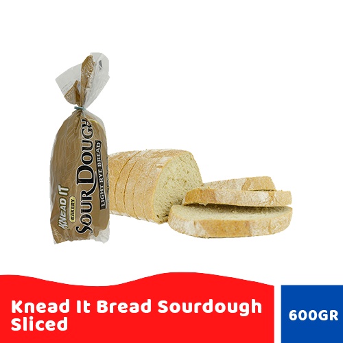 

Knead It Bread Sourdough Sliced Roti Turki Frozen - 600GR