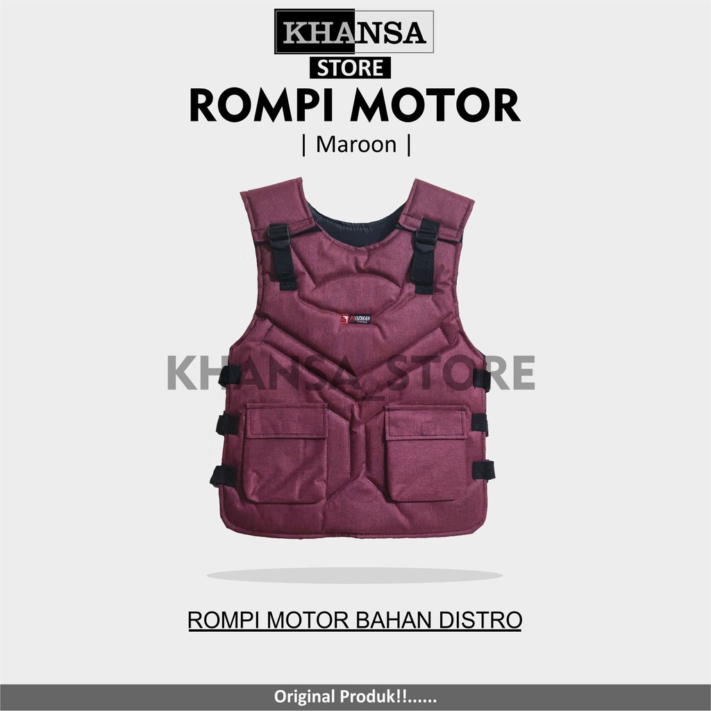 Rompi Motor Keren Cocok Untuk Touring Pelindung Dada Anti Angin Body Protector