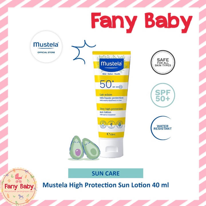 MUSTELA SUN LOTION SUNBLOCK 40ML &amp; 100ML