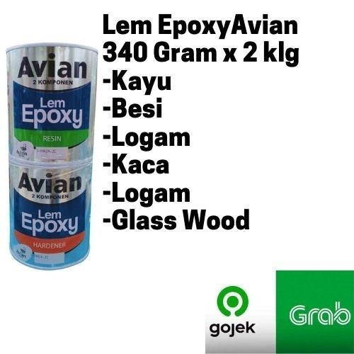 

LEM EPOXY 2 KOMPONEN AVIAN 170 GRAM X 2 KLG