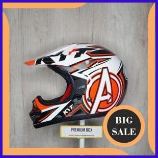 accessories KYT Cross Pro Avenger White Red Fluo Black 140ZZ3