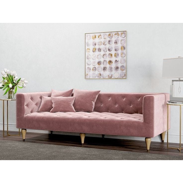 Sofa Model Minimalis Kaki Bubutan Kayu