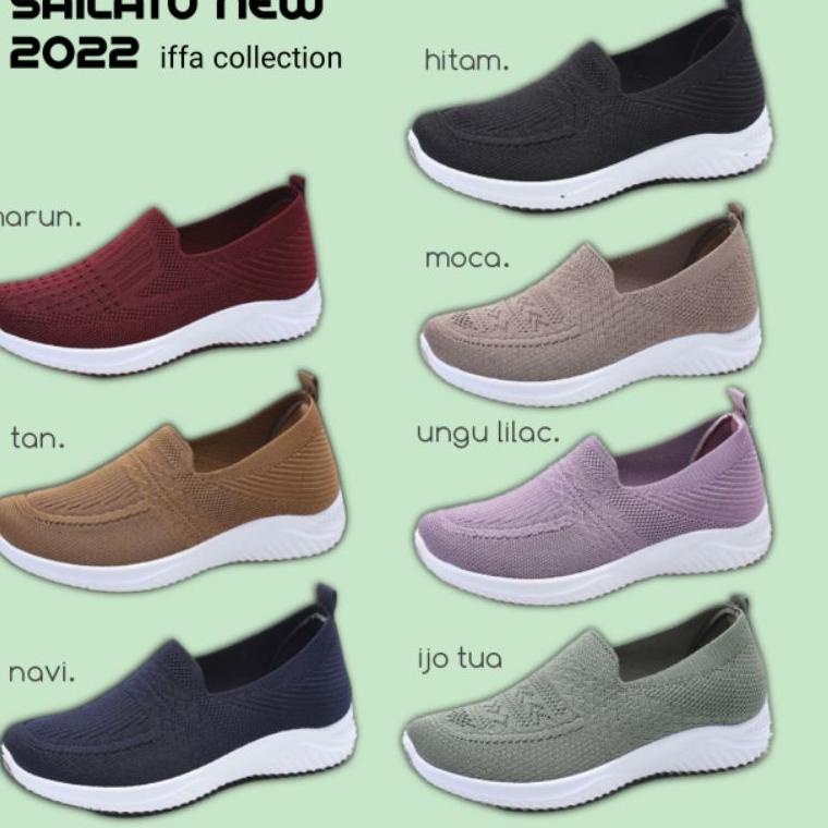 BOOMING sepatu rajut import sailatu terbaru 2022