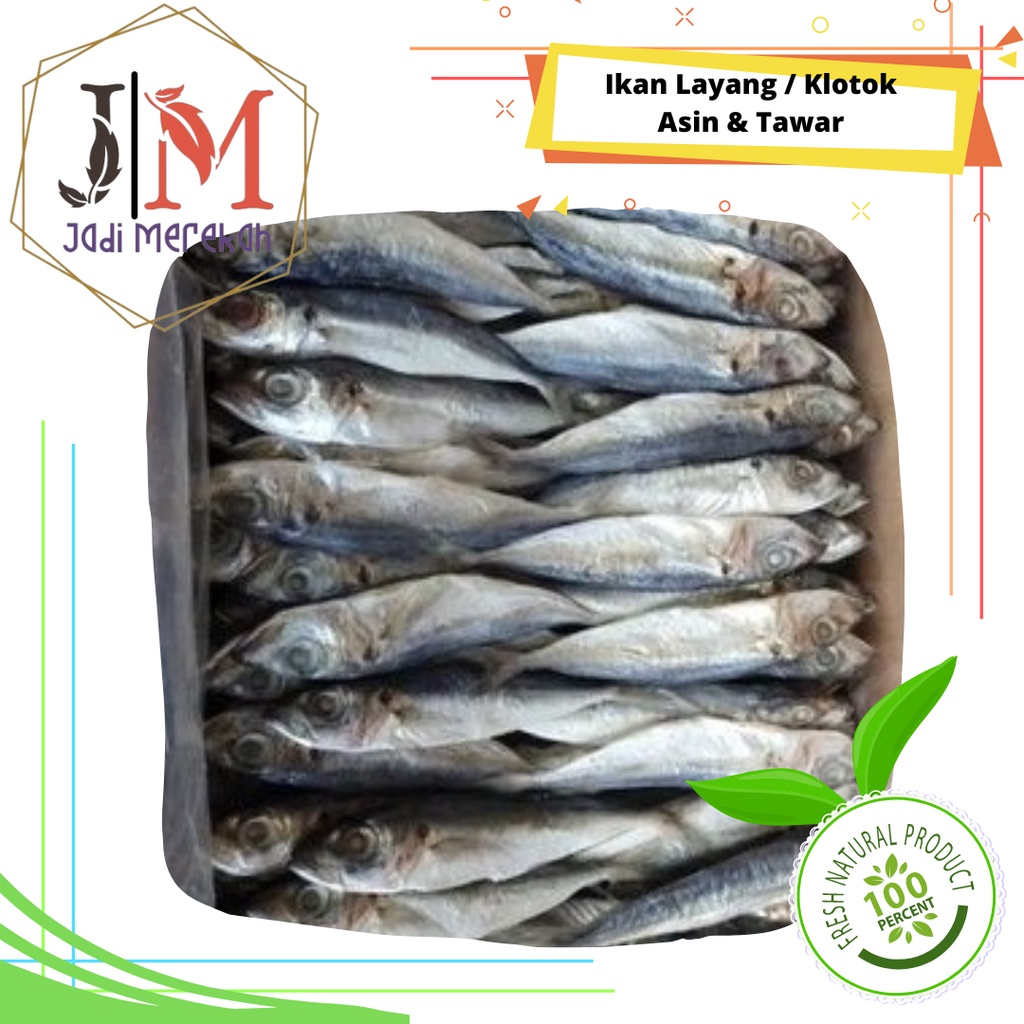 

[JM SoFresh] - Ikan Asin Layang / Ikan Klotok Asin & Tawar