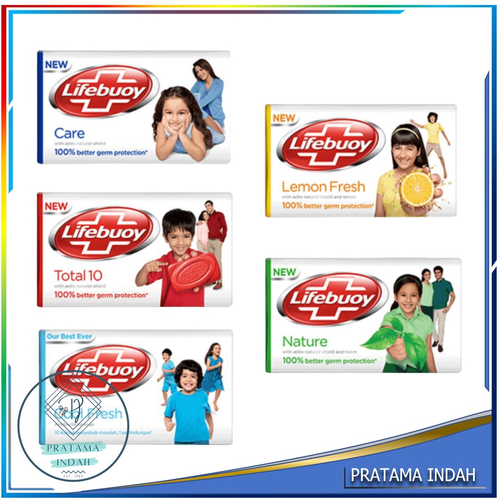 SABUN BATANG LIFEBUOY 75 GRAM ALL VARIANT (GROSIR & ECERAN)