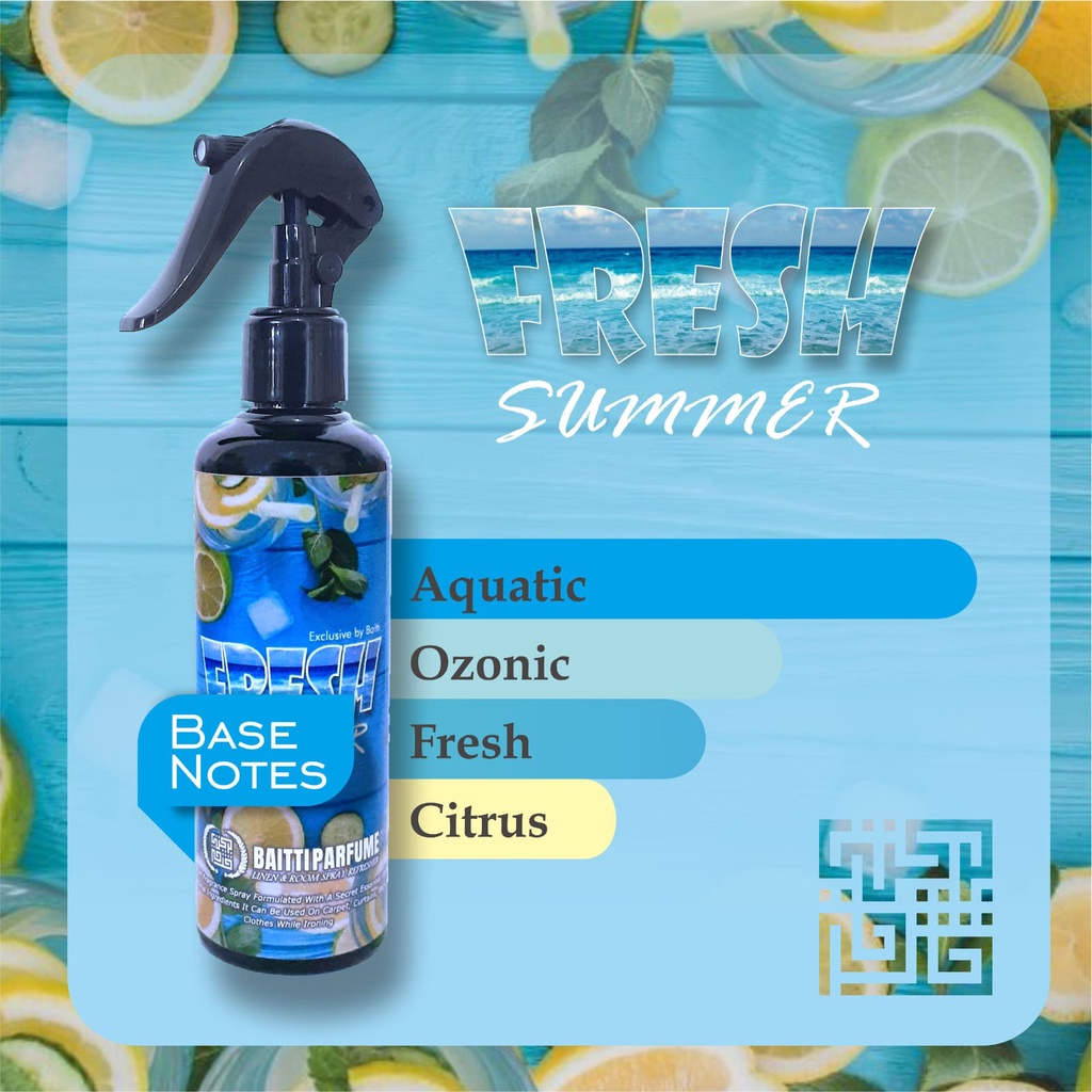 Diskon Pengharum Ruangan Baitti Parfume Aroma Fresh Summer 250 ml