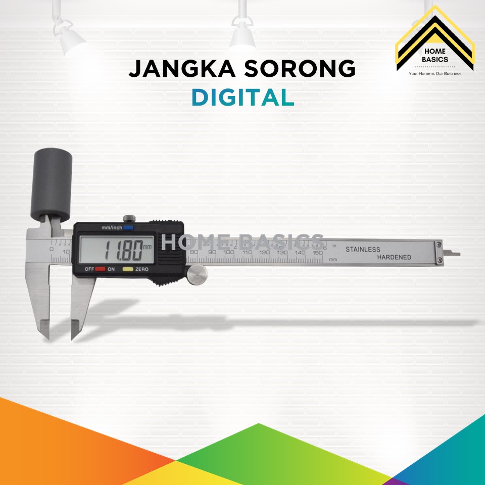 Jangka Sorong Digital 150 mm Stainless / Digital Caliper