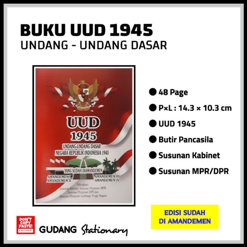 Buku UUD 1945