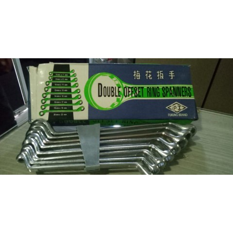 Kunci Ring set 8 pcs Diamond paling murah/ Kunci Ring Set 8 Pcs 6mm - 22mm Boxes End Wrench Set 8 Pcs Fukung