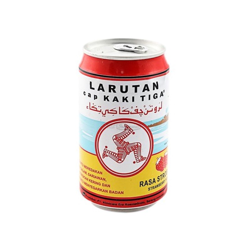 

LARUTAN PENYEGAR Cap Kaki 3 320 Ml Strawberry [untuk Meredakan Panas Dalam..Meredakan Sakit Tenggorokan]